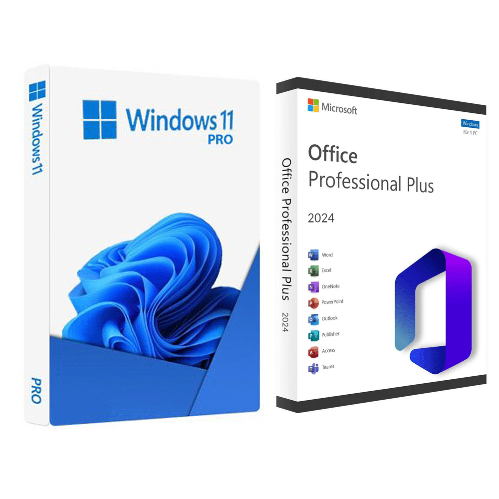 Pachet Licente: Windows 11 Pro + Office Pro Plus 2024